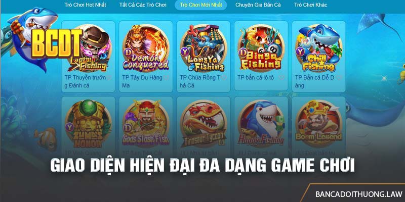 Ưu tiên chọn nhà cái có website hiện đại cung cấp game