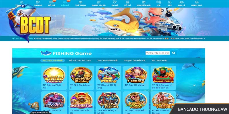 Tìm hiểu địa chỉ bắn cá đổi thưởng Hi88