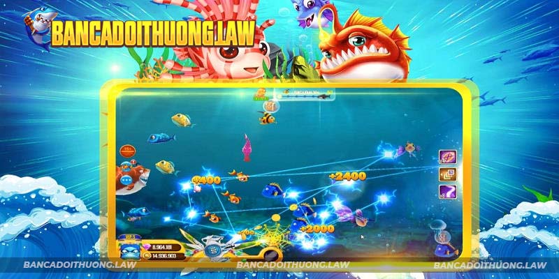 Bắn cá bằng hai đường đạn cũng là cách để nhanh kiếm thưởng