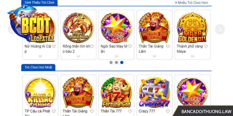 Những phiên bản game quay thưởng hay cho tân thủ