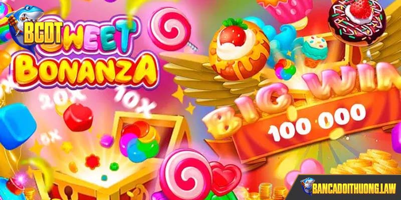 Sweet Bonanza ngọt ngào với màu sắc nổi bật