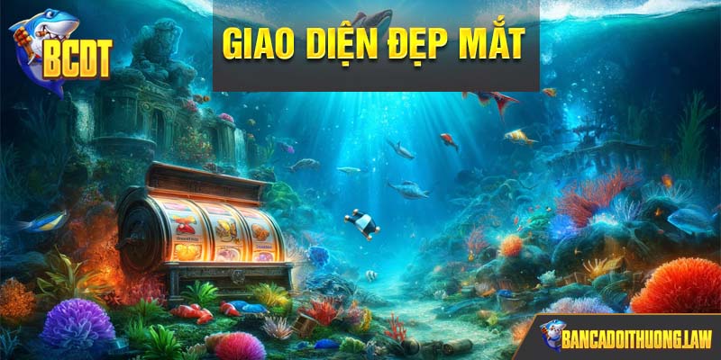 Giao diện đẹp mắt là điểm cộng cho Vua săn cá