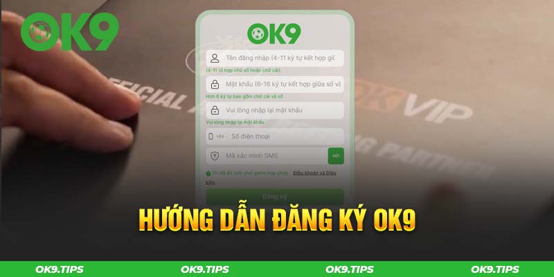 Cung cấp thông tin chính xác để mở tài khoản OK9